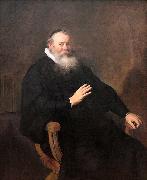 Rembrandt Peale Portrait of the Preacher Eleazar Swalmius oil